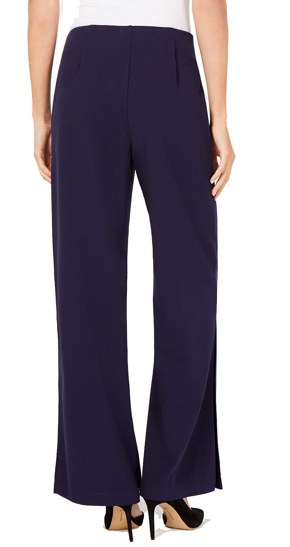 NY Collection Petite Wide Split Leg Pants