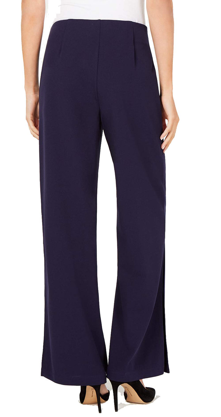 NY Collection Petite Wide Split Leg Pants