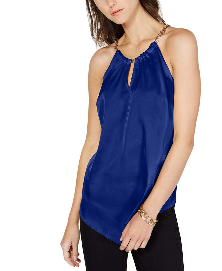 INC Charm-Chain Halter Top