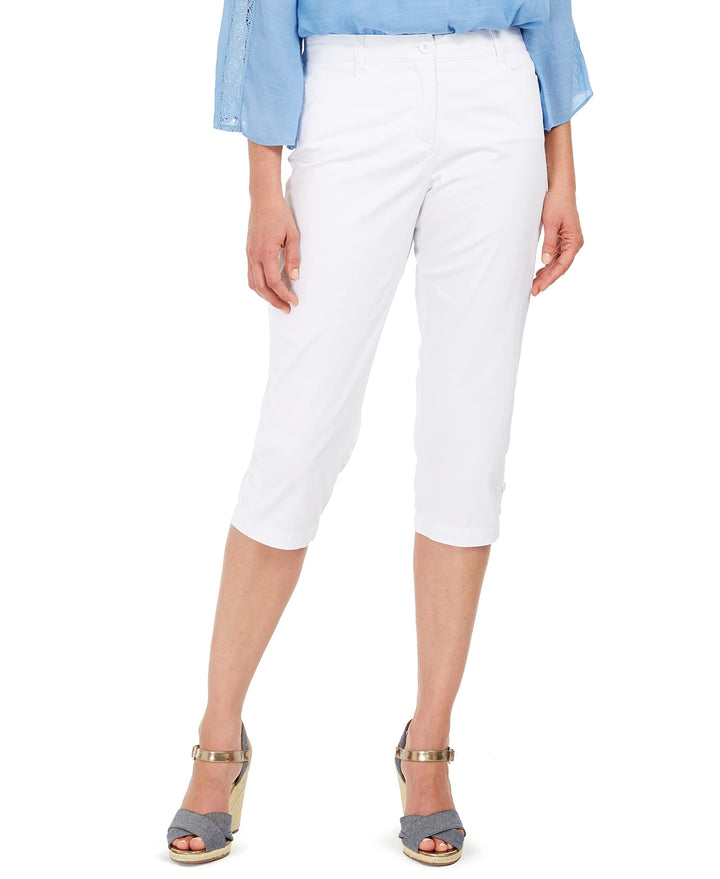 Karen Scott Petite Comfort Waist Capri Pants