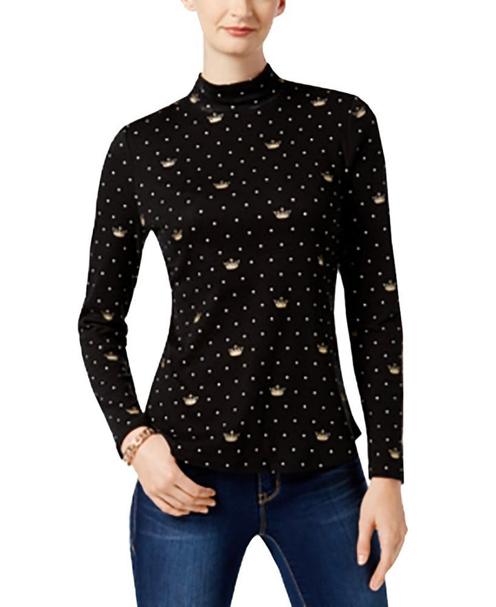 Charter Club Cotton Print Top