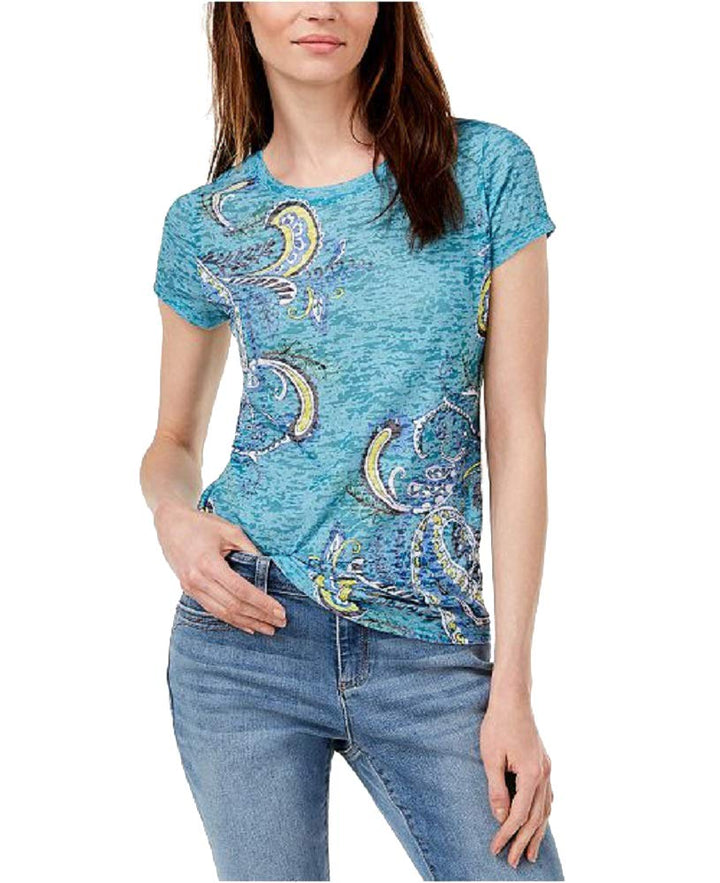 Printed Crew Neck T-Shirt