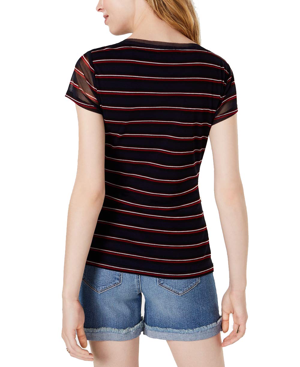 Petite Double Layer V Neck Top