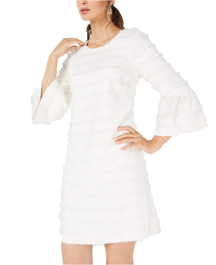 Alfani Fringed Stripe Shift Dress