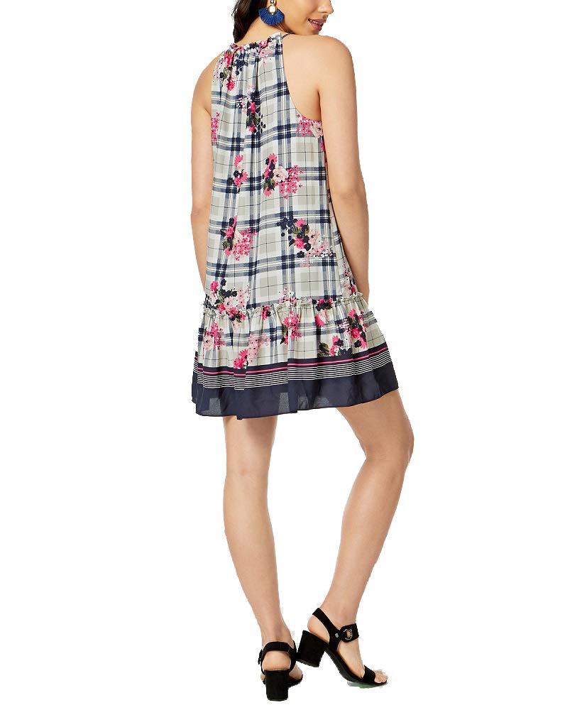 Maison Jules Ruffled Hem A Line Dress