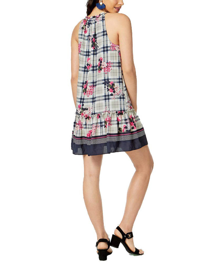 Maison Jules Ruffled Hem A Line Dress