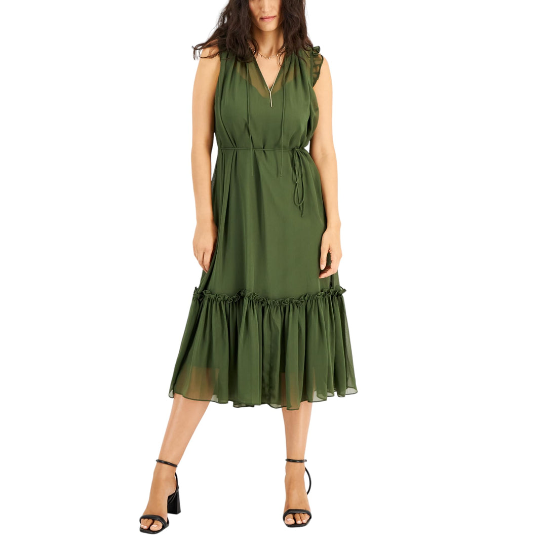 INC International Concepts Womens Flutter Sleeve Dress