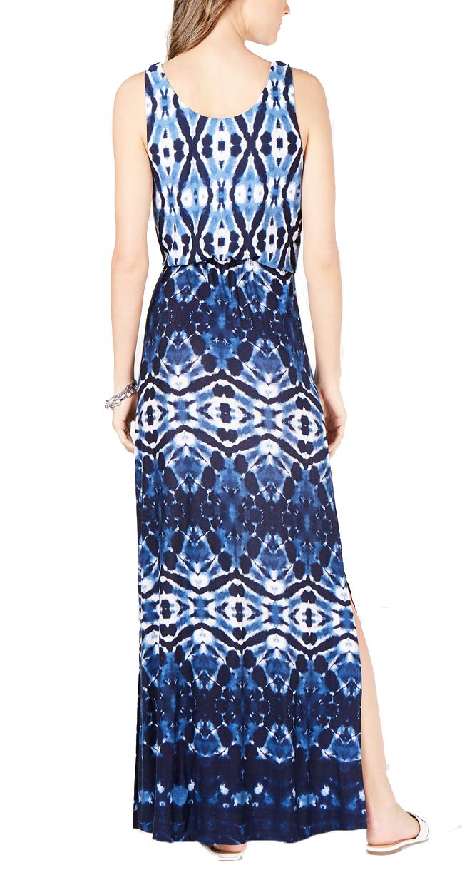 INC Petite Tie Dye Blouson Maxi Dress