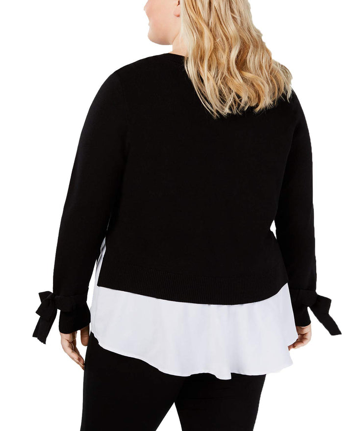 I.N.C. Plus Size Layered-Look Sweater