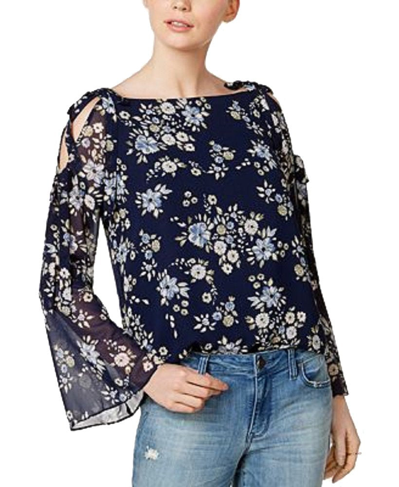 Maison Jules Cold Shoulder Top