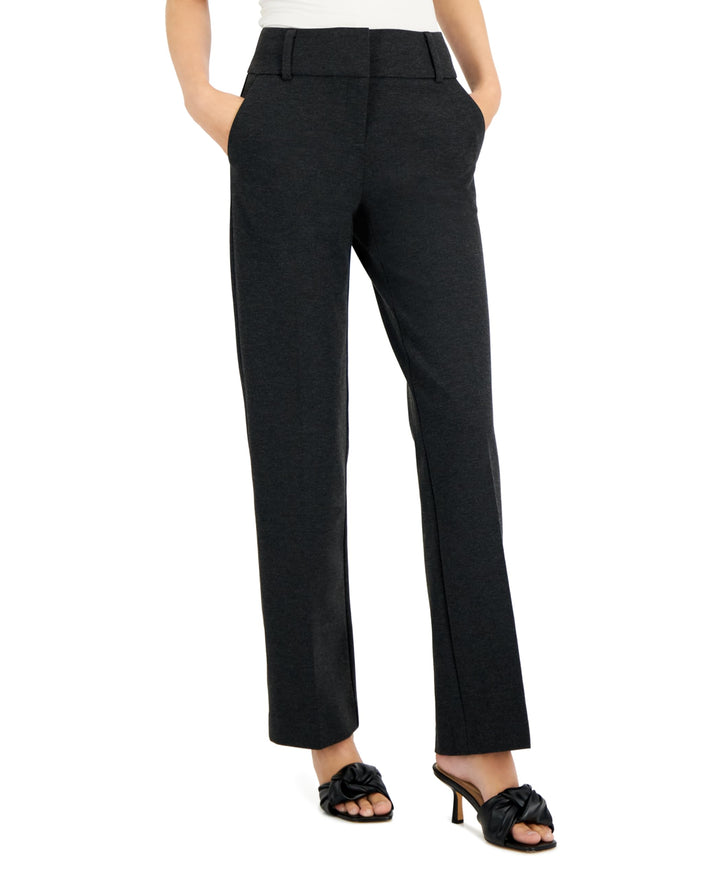 Alfani Womens Ponte Knit Pants Short Long
