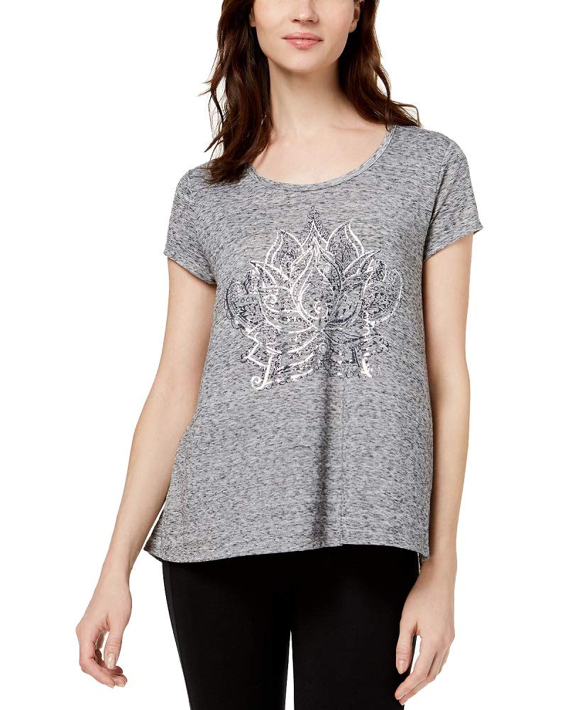 Style & Co High Low Graphic T-Shirt