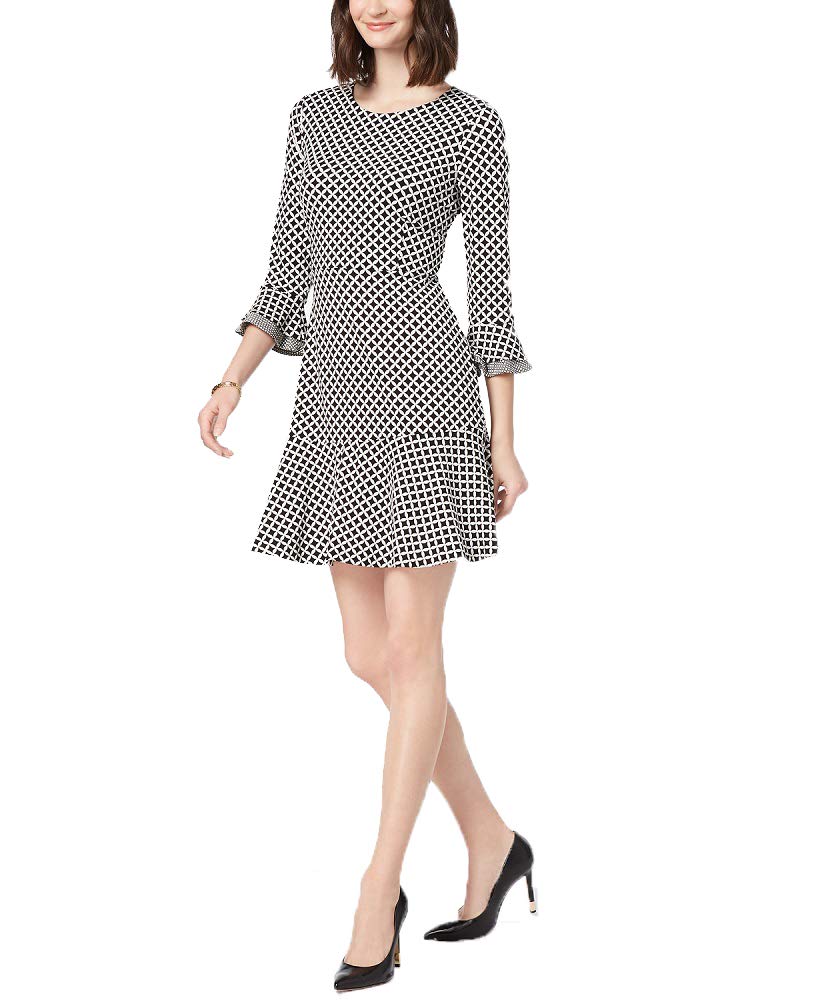 Charter Club Petite Flounced A Line Dress