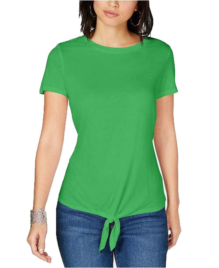 Tie Front T-Shirt