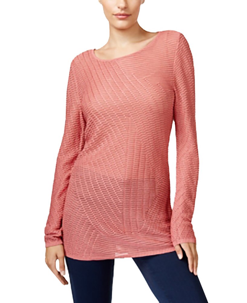 BAR III Cross Back Tunic Sweater