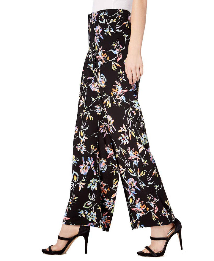 Bar III Printed Wide Leg Pants