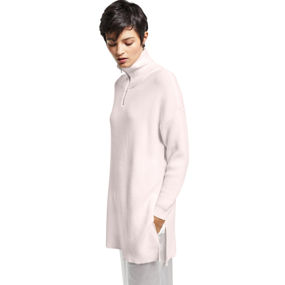 Alfani Half Zip Tunic Sweater