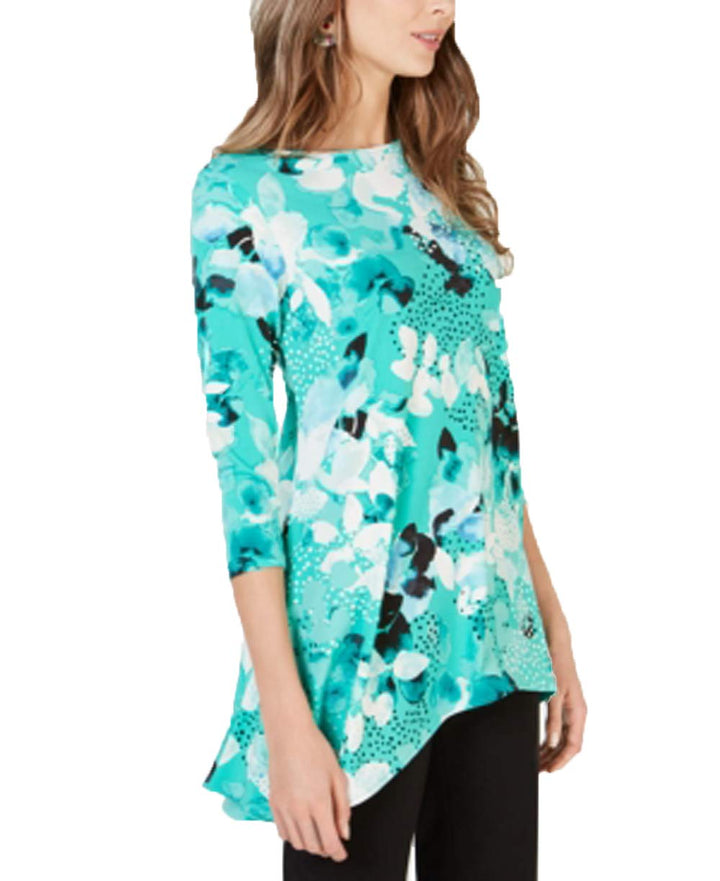 Alfani Printed Swing Top