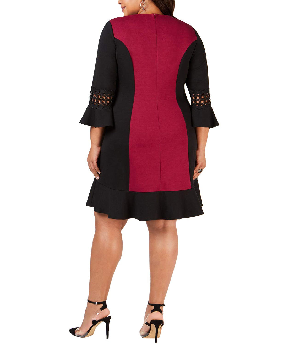 NY Collection Plus Size Colorblocked Sheath Dress