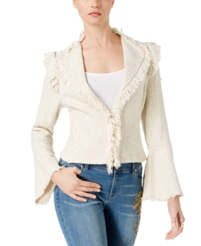 Frayed Tweed Cardigan