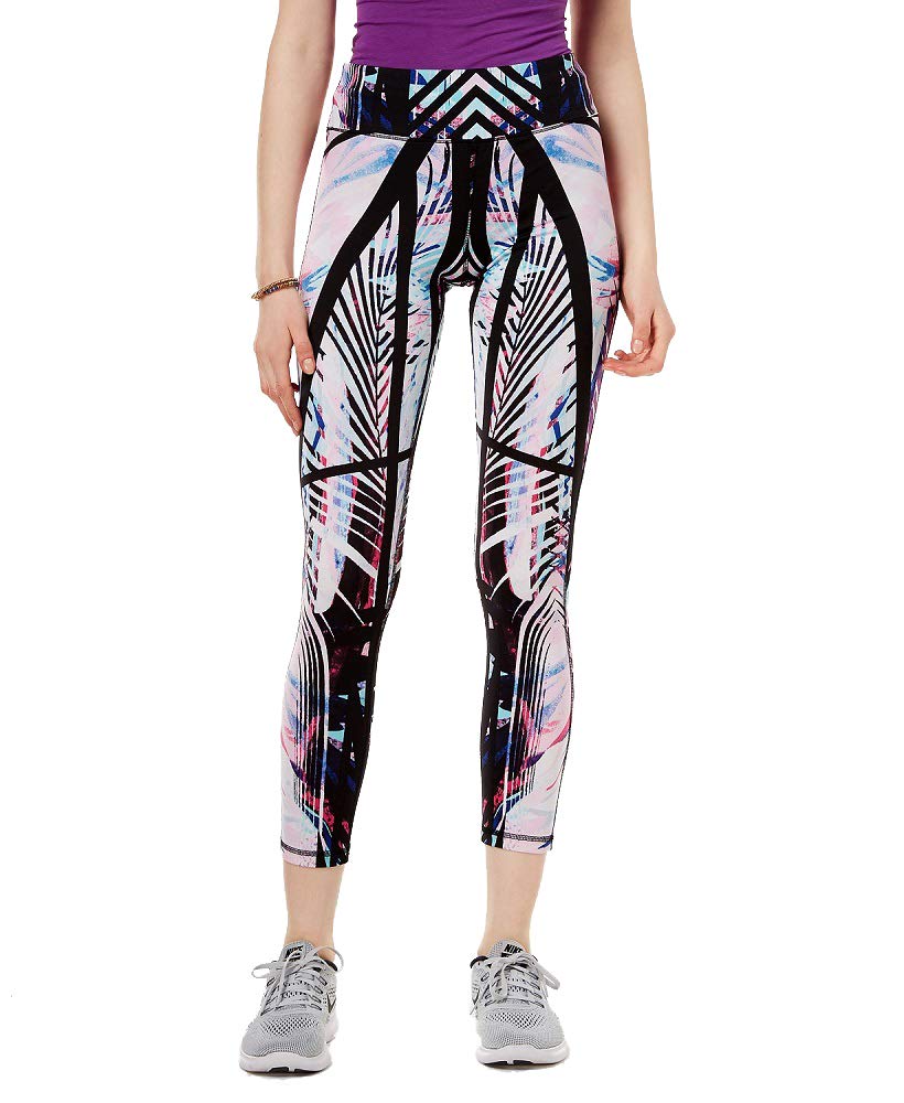 Active Juniors' Palm-Printed Yoga Leggings