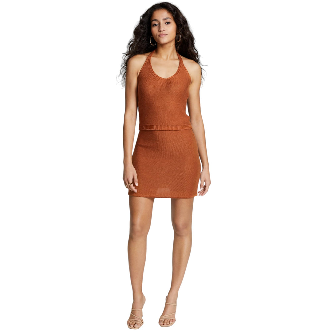 Women's Mini A-Line Pull-On Sweater Skirt