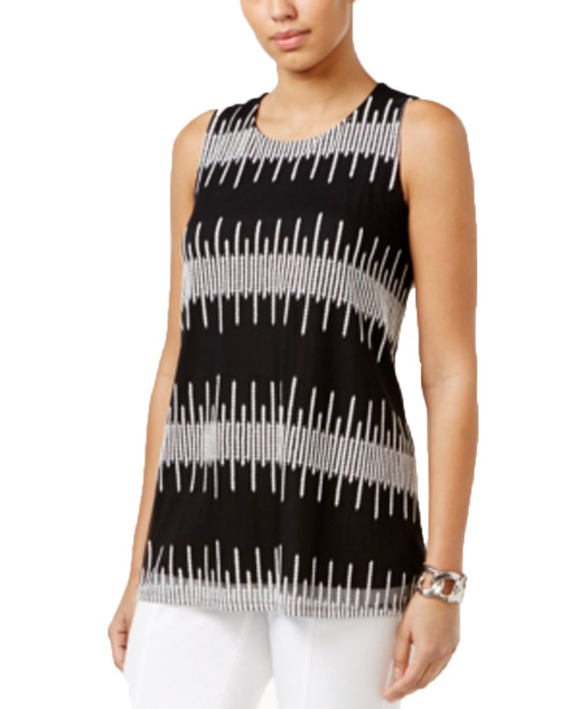 Alfani Petite Embroidered Top