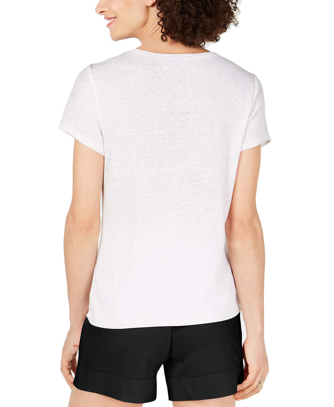 INC Sequin Stitch T-Shirt