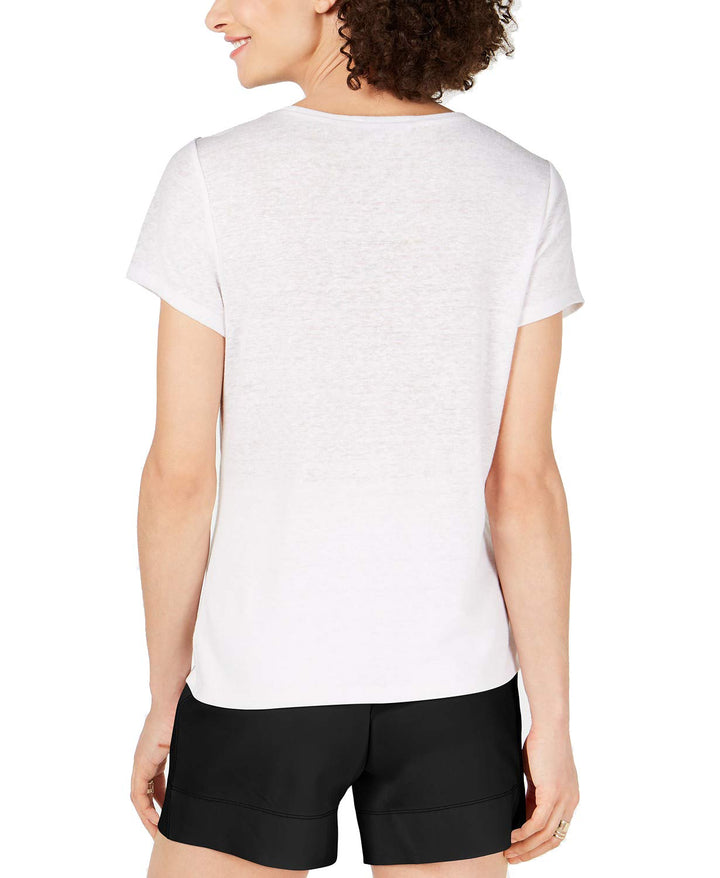 INC Sequin Stitch T-Shirt