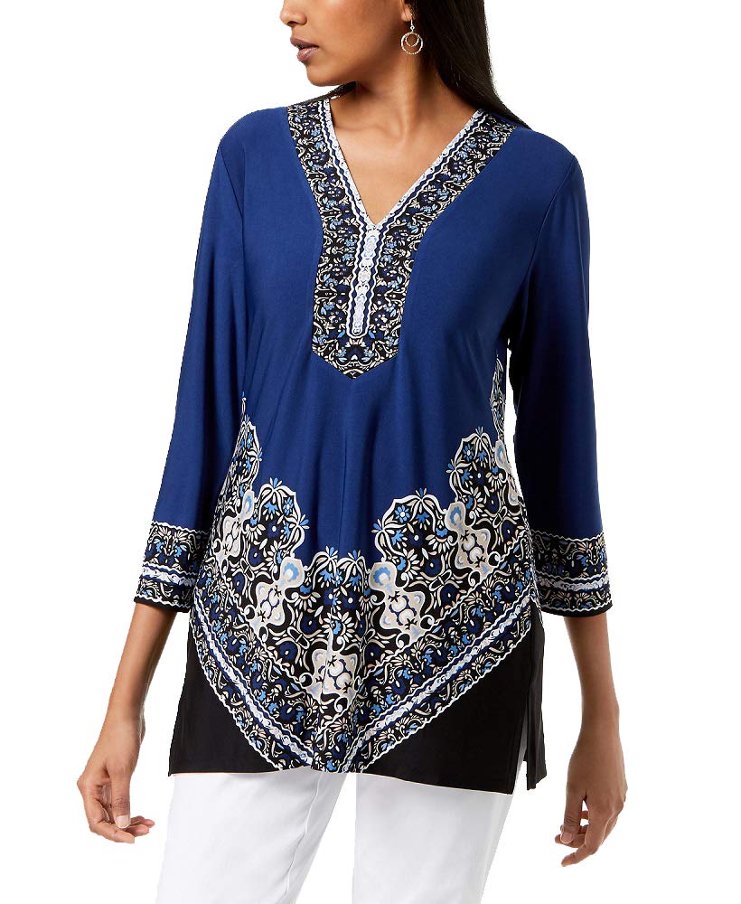 Petite Printed Tunic