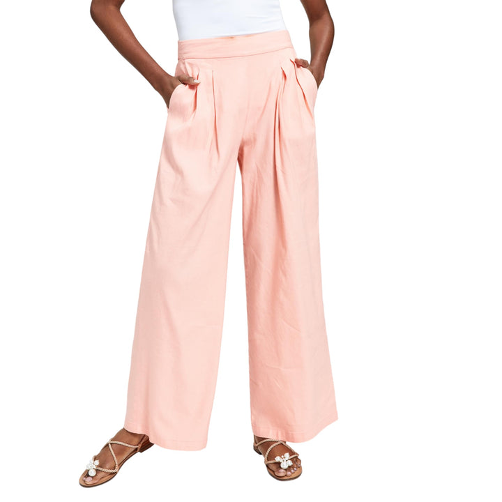 INC International Concepts High Rise Pull On Wide Leg Pants