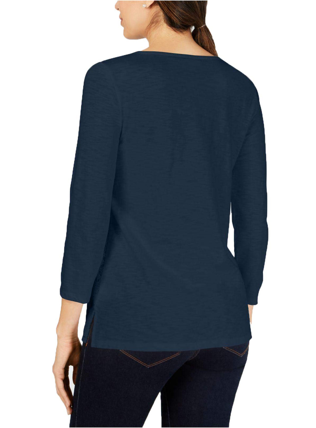 Cotton Eyelet Lace Top