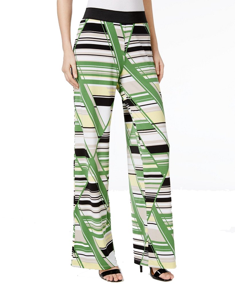 Alfani Petite Printed Palazzo Pants
