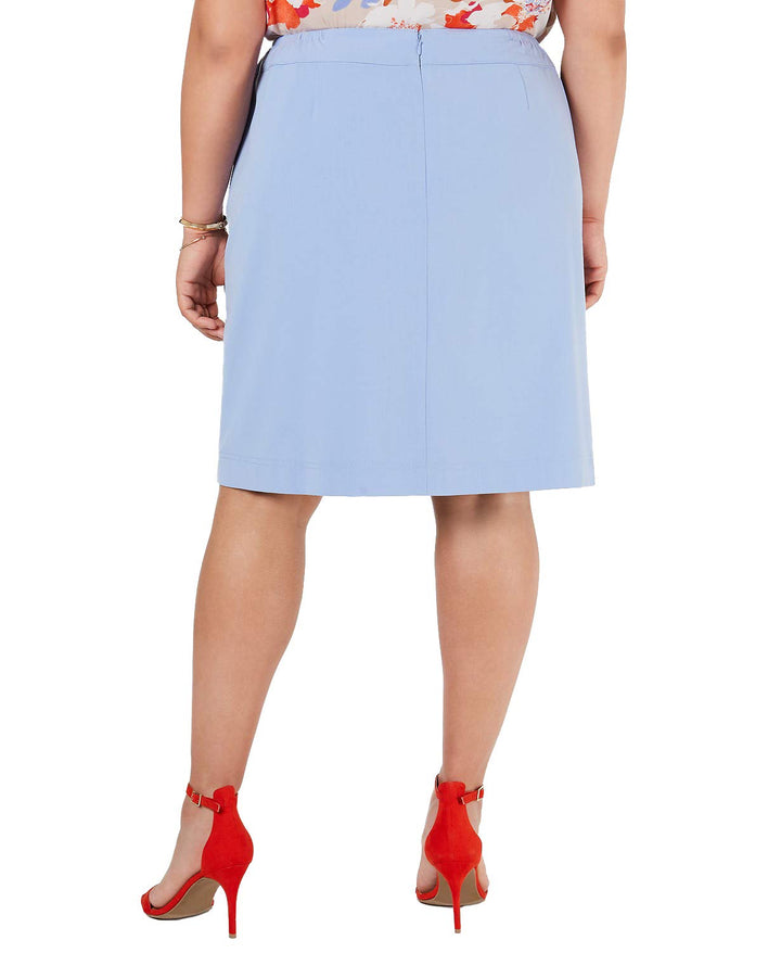 Trendy Plus Size A-Line Skirt