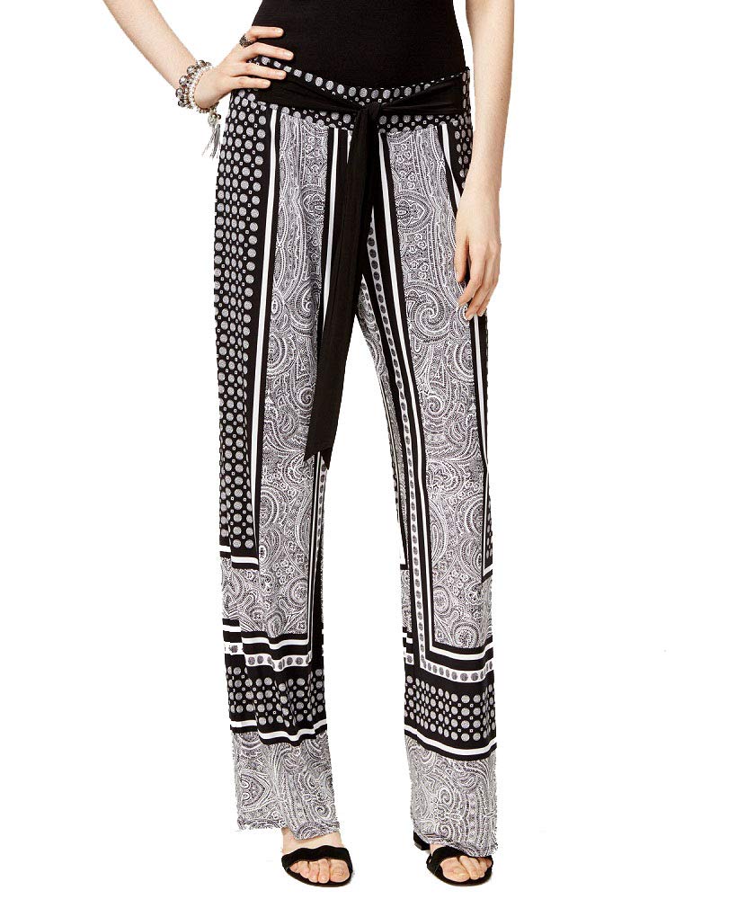 Petite Printed Soft Pants