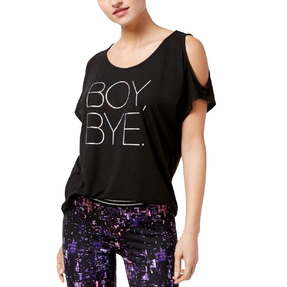 Material Girl Active Juniors Cold Shoulder T-Shirt