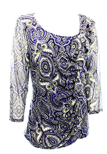 INC International Concepts Lace Chiffon Chemise Nightgown