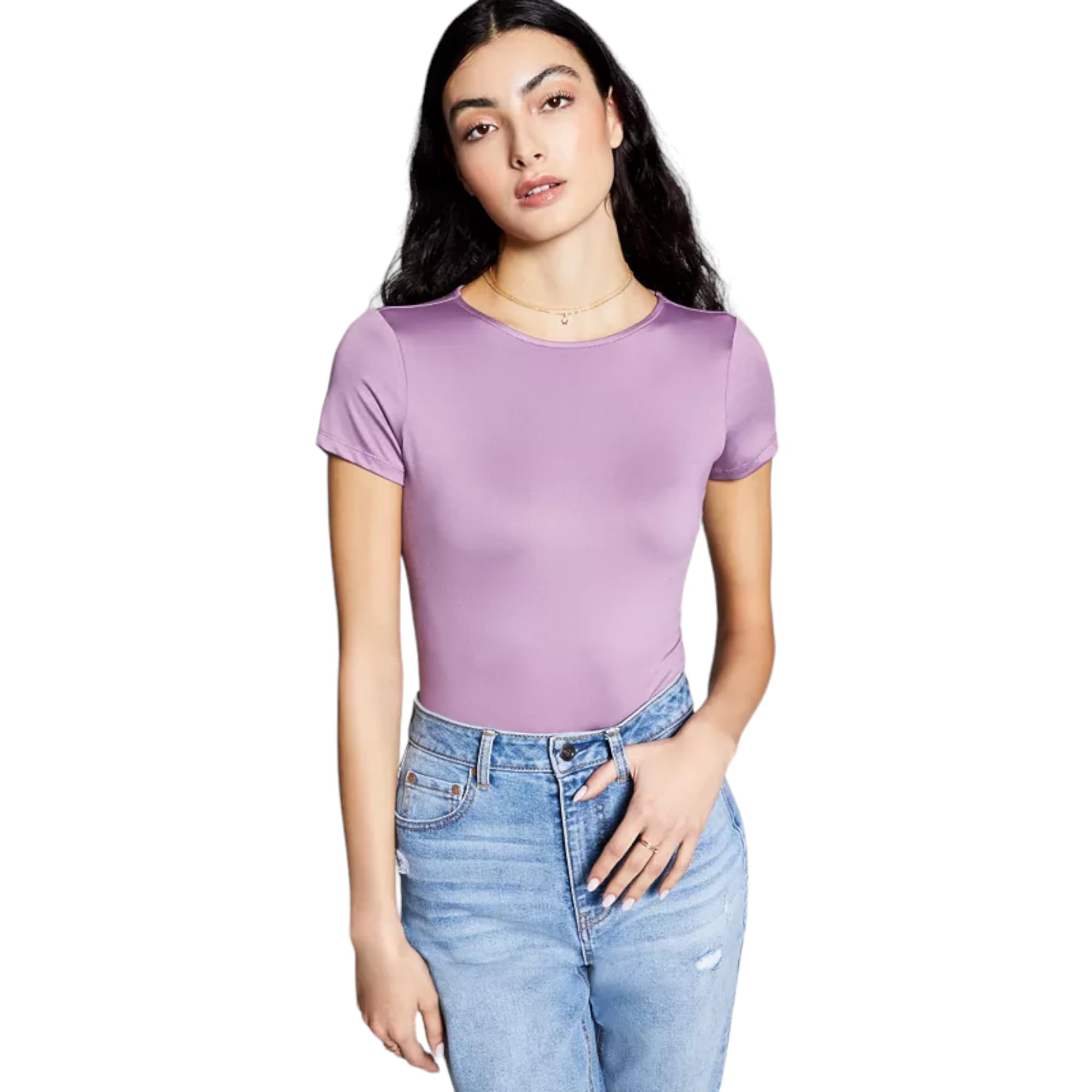 Now This Womens Crewneck Bodysuit