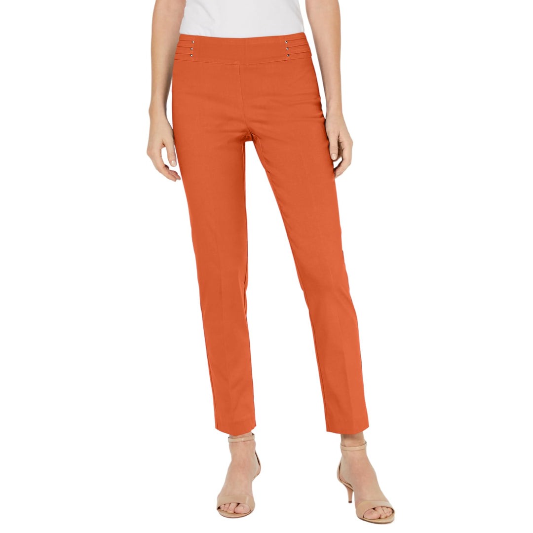 JM Collection Studded Pull On Pants