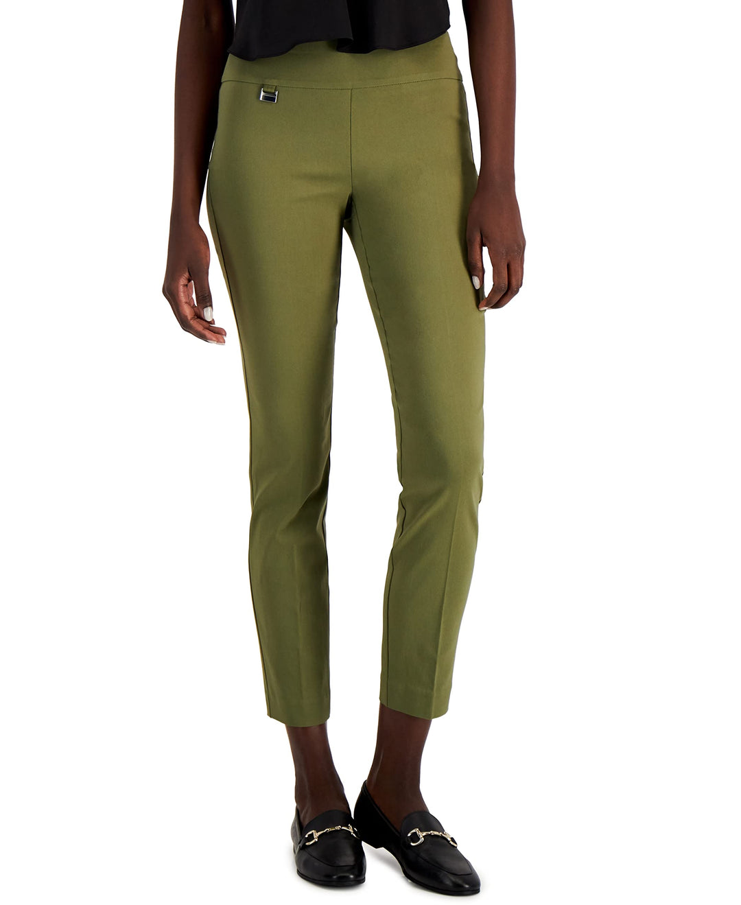 Alfani Petite Tummy Control Pull On Skinny Pants
