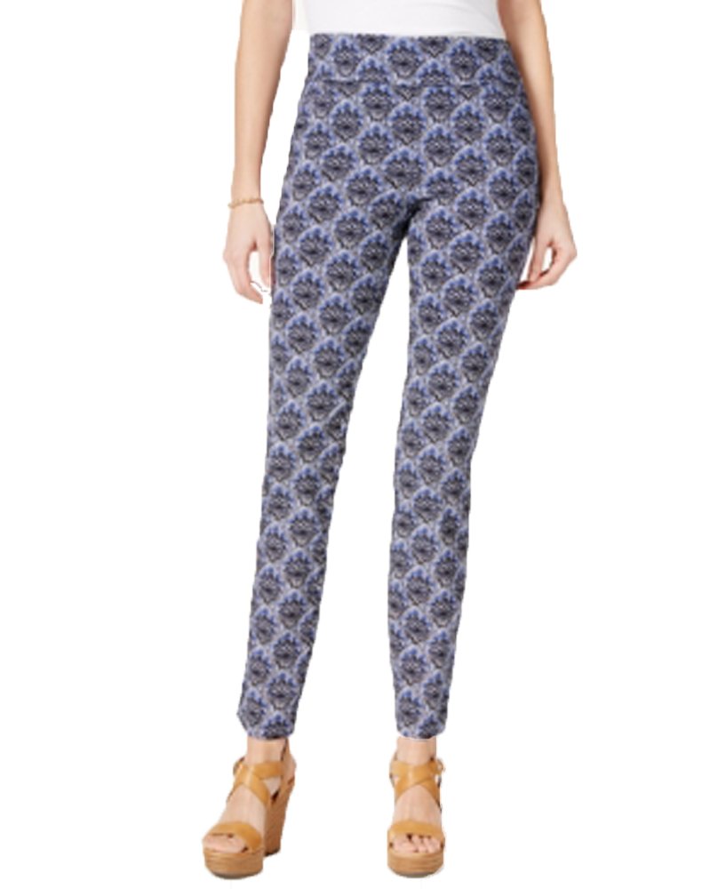 Charter Club Cambridge Medallion Print Pull On Pants