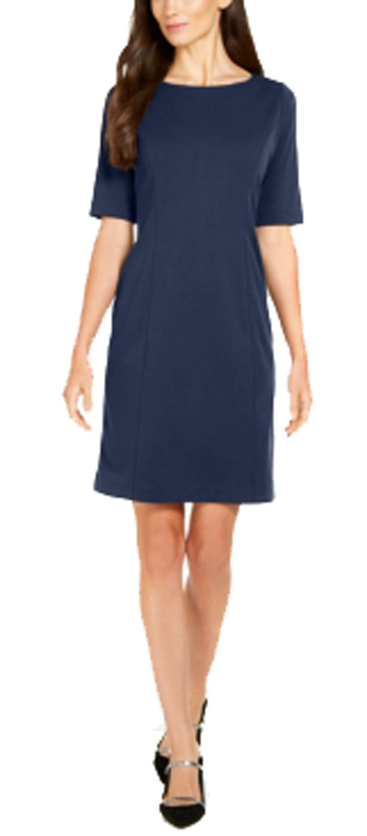 Petite Solid Sheath Dress