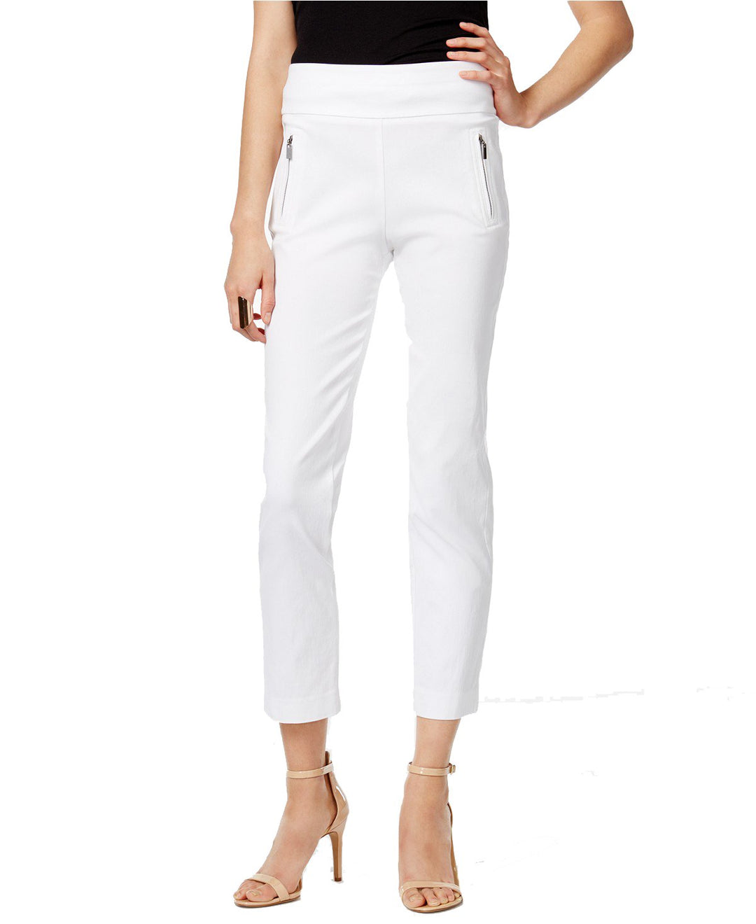Curvy Fit Cropped Pants