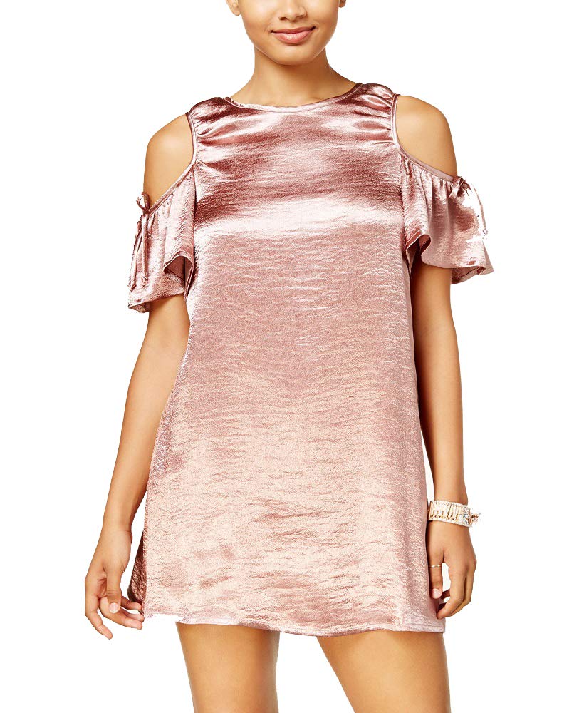 Be Bop Juniors Cold Shoulder Shift Dress