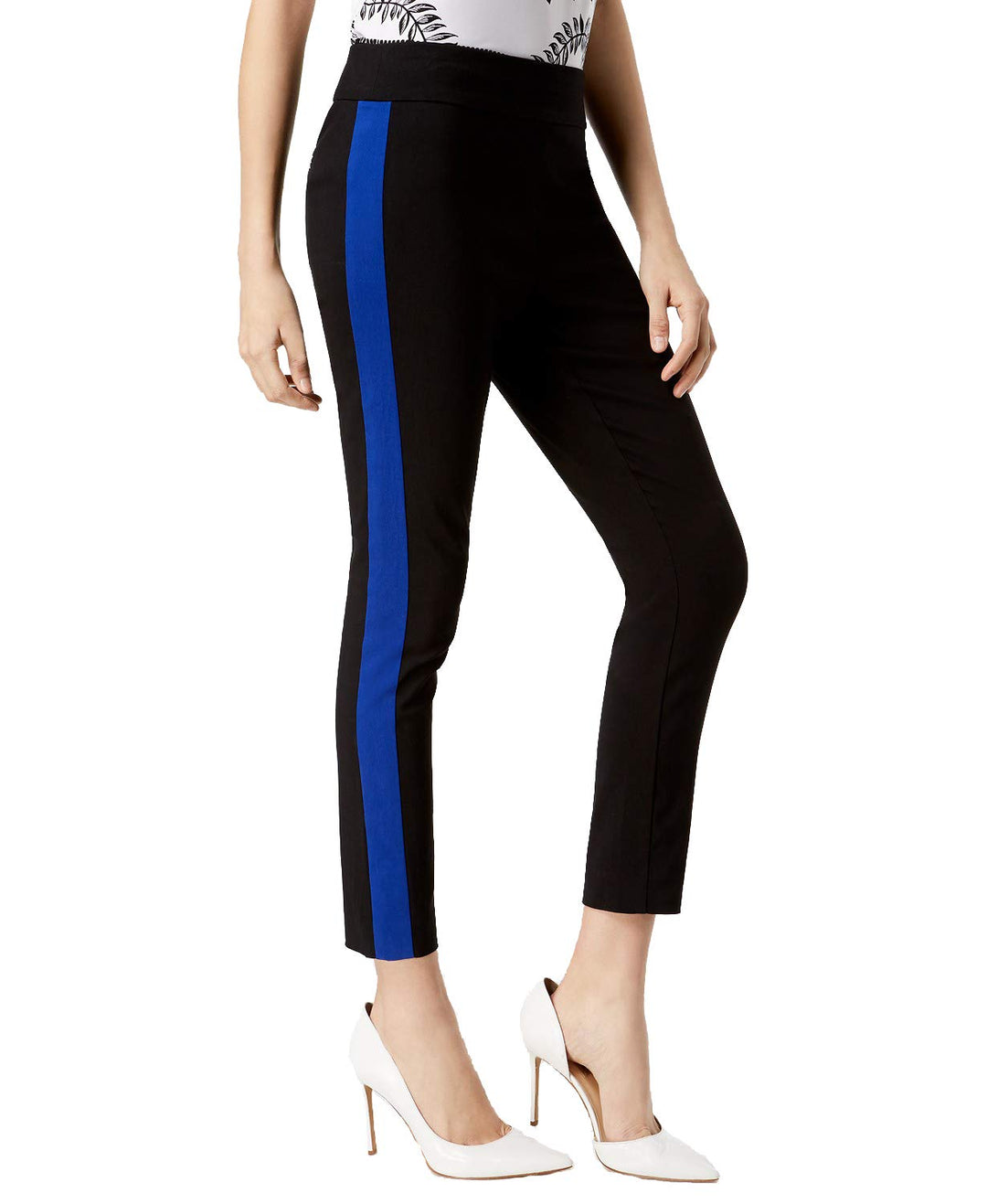 Racer Stripe Skinny Ankle Pants