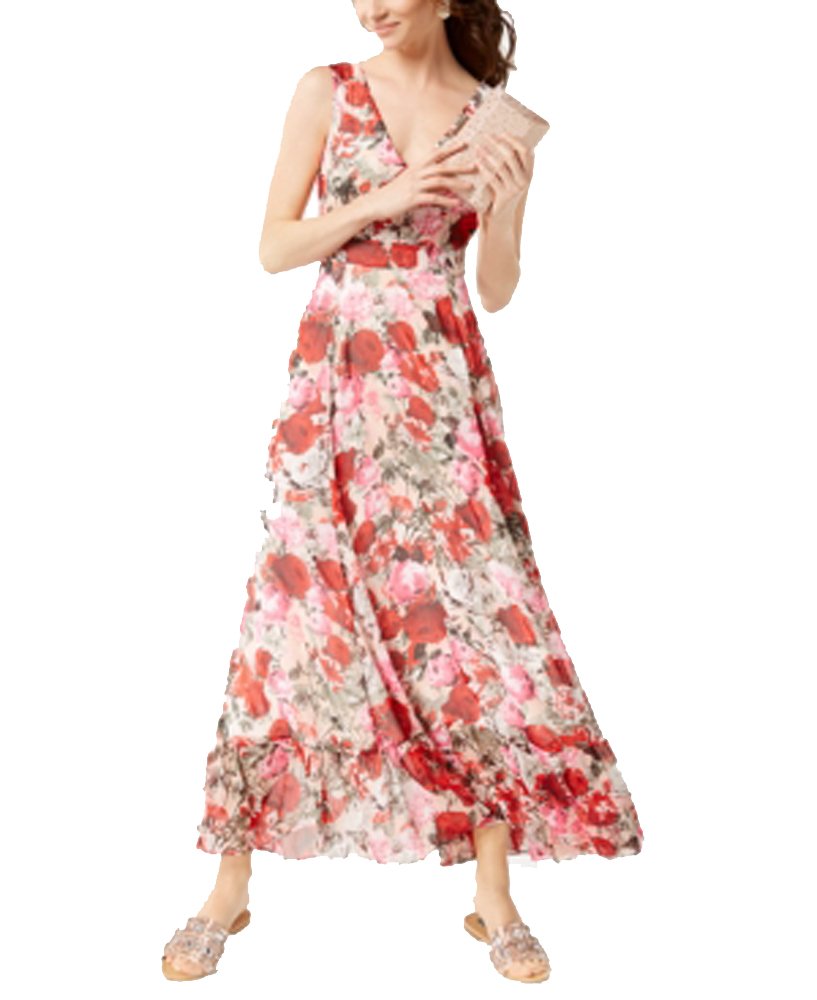 INC International Concepts Floral Print Maxi Dress
