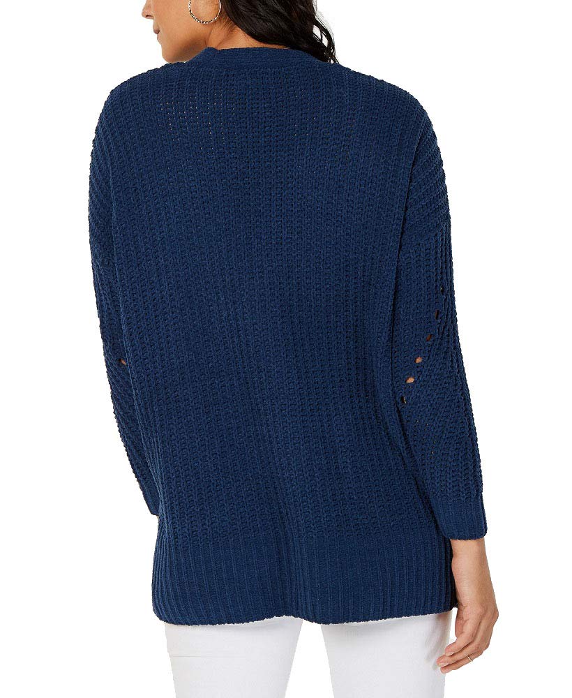 Style & Co Chenille Open Front Cardigan