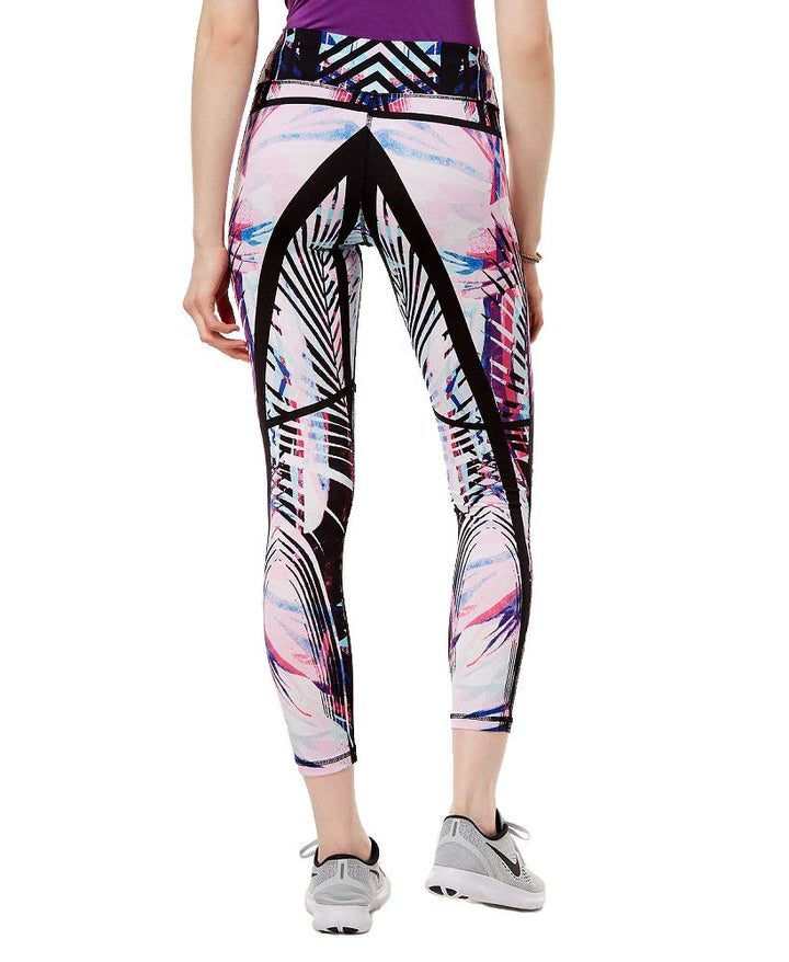 Active Juniors' Palm-Printed Yoga Leggings