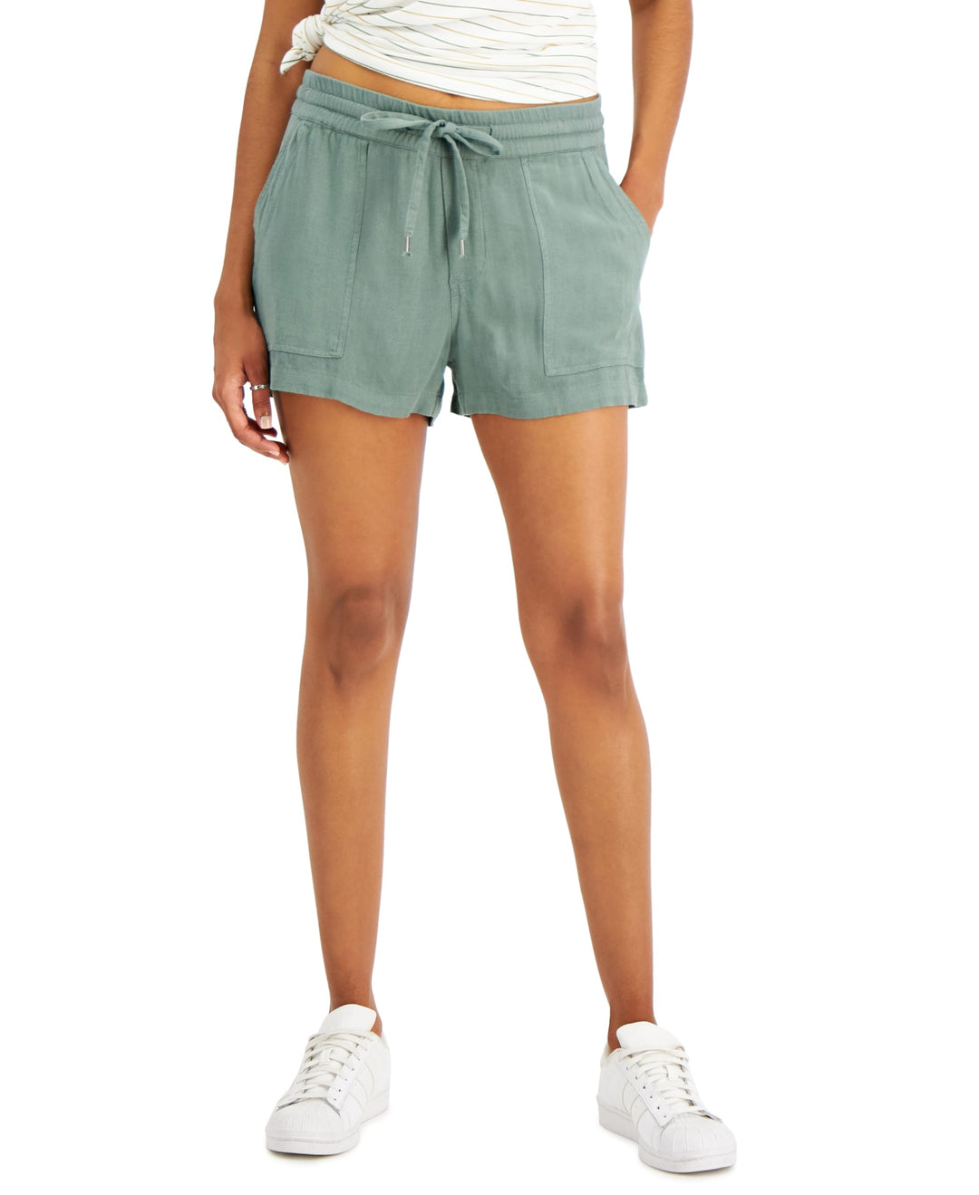 Style & Co Tie Waist Shorts