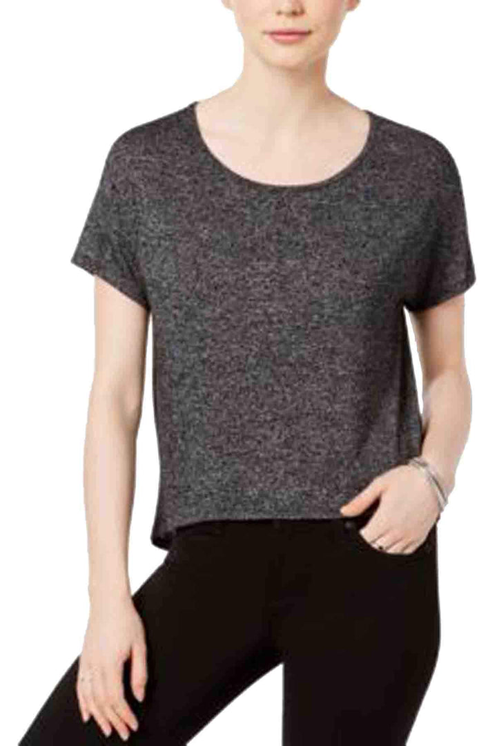 BAR III High Low Zip Back T-Shirt